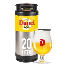 Duvel 666 Biervat 20 Liter