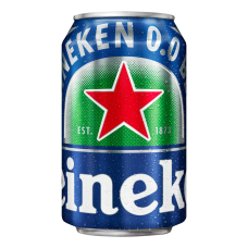 Heineken 0.0 Bier Blikjes 33cl Tray 24 Stuks (alcoholvrij)