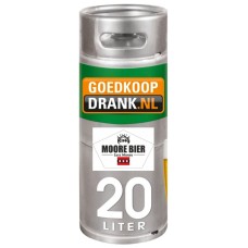 Moore Pils Biervat 20 Liter Fust | Huismerk Tapbier Topper