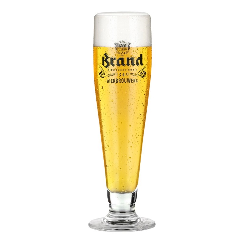 Brand Bierglas met Voet 25cl PRIJS 12.00 Kopen Bestellen | Aanbieding Goedkoopdrank.nl