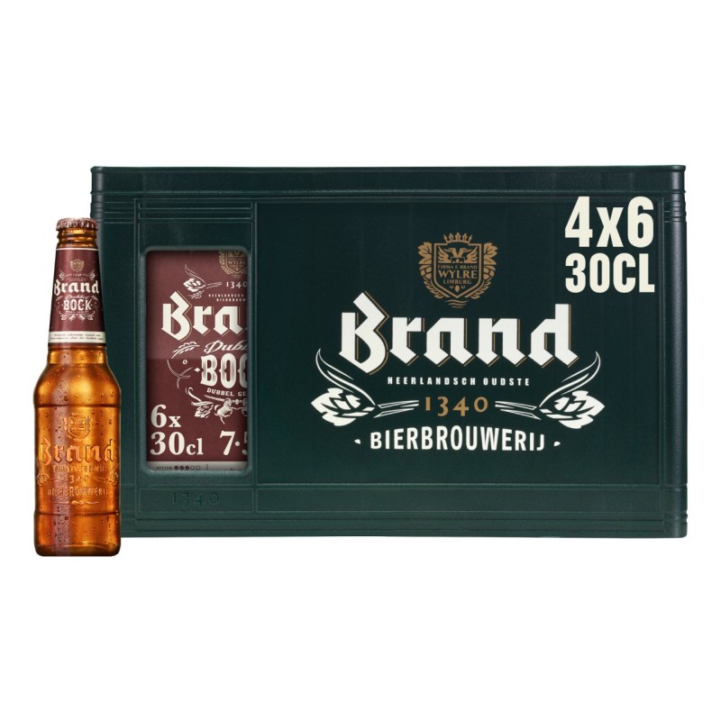 Magazijn dienblad insect Brand Dubbelbock bier krat 30cl PRIJS 24,55 | Kopen, Bestellen  |Speciaalbier Aanbieding Goedkoopdrank.nl