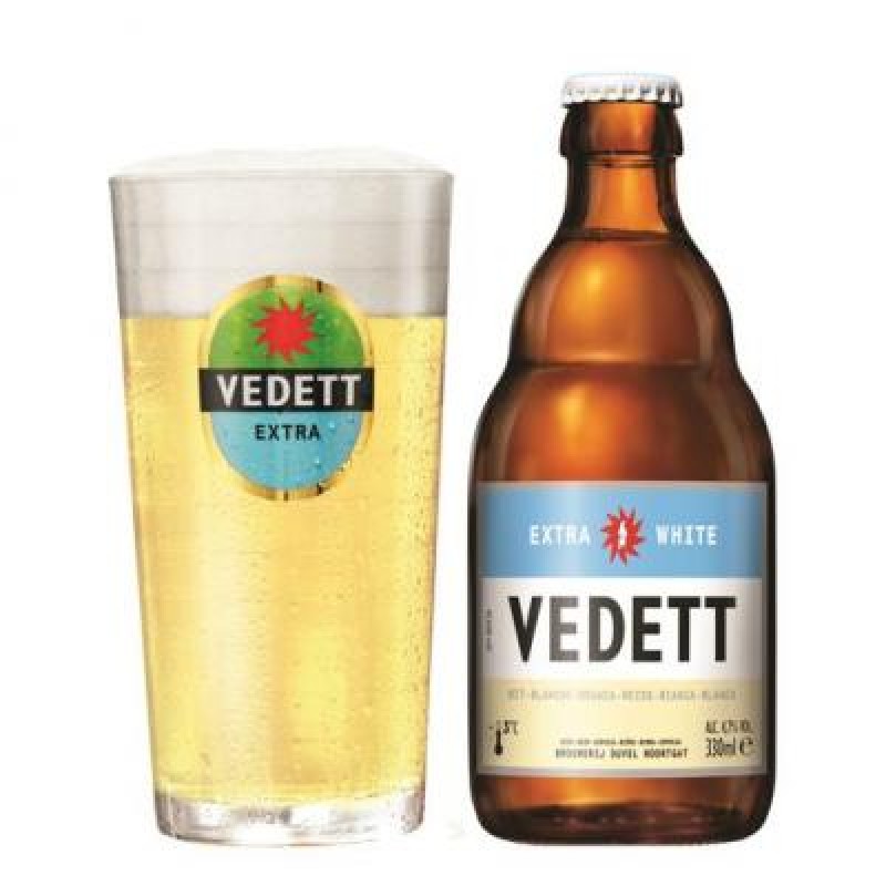 Foto medeleerling De kerk Vedett Extra White bier 33cl Krat PRIJS 25,25 | Bestellen, Kopen|  Aanbieding Goedkoopdrank.nl