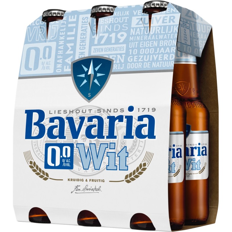 Populair Grace Met andere woorden Bavaria Wit 0,0% Alcoholvrij Bier Krat Flesjes PRIJS 0,65 | Kopen,  Bestellen | Aanbieding Goedkoopdrank.nl