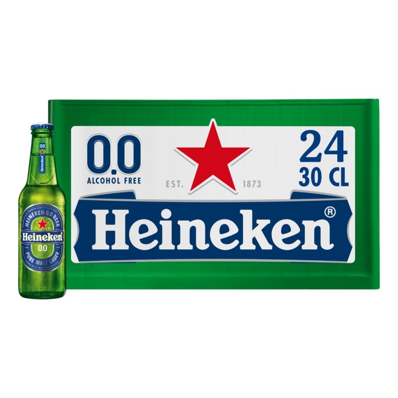 Crimineel Roest Gooey Heineken 0.0 Bier Flesjes 30cl Krat PRIJS 14.98 | Kopen, Bestellen |  Alcoholvrij Bier Aanbieding Goedkoopdrank.nl