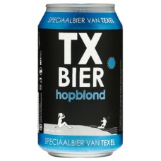 TX Hopblond Bier Blikjes 33cl Tray 24 Stuks (Bier Van Texel)