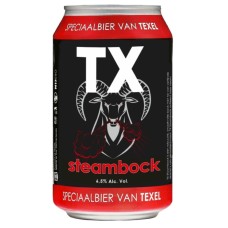 TX Steambock Bier Blikjes 33cl Tray 24 Stuks (Bier Van Texel)