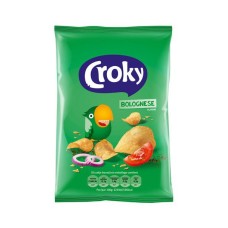 Croky Chips Bolognese Smaak Doos 20 uitdeelzakjes 40 gram