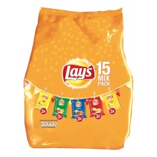 Lay's Mixpack Chips Verschillende Smaken mini 15 zakjes