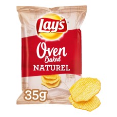 Lay's Ovenbaked Chips Naturel Doos 20 zakjes 35 gram