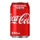 Coca Cola Blikjes 33cl Tray 24 Stuks Deens