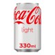 Coca Cola Light Blikjes 33cl Tray 24 Stuks Deens