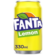 Fanta Lemon Blikjes 33cl Tray 24 Stuks (Deens)