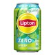 Lipton Ice Tea GREEN Zero Blikjes 33cl Tray 24 Stuks