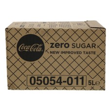 Coca Cola Zero Bag in Box Postmix 5 Liter