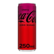 Coca Cola Cherry ZERO Blikjes 33cl Tray 24 Stuks (NL)