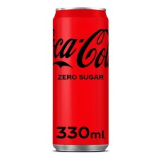 Coca Cola Zero Blikjes 33cl NL Tray 24 Stuks