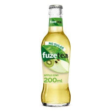 Fuze Tea Green Apple Kiwi Zero 20cl Flesjes Krat 24 Stuks
