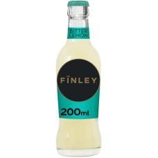 Finley Bitter Lemon Fles, Krat 24 Flesjes 20cl