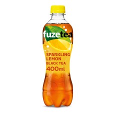 Fuze Tea Sparkling Lemon Plastic Pet 40cl Tray 12 Stuks