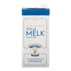 Volle Houdbare Melk Pakken 1 Liter (lang houdbaar) Tray 12 Stuks Meyerij