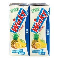 Wicky Drink Fruitlimonade Tray 30 Pakjes 20cl