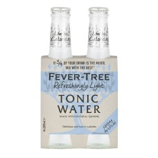 Fever Tree Indian Tonic Light Flesjes 20cl Tray 24 Stuks