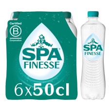 Spa Finesse 50cl Plastic Pet Flesjes Tray 4x6 Stuks