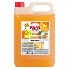 Raak Limonadesiroop Multifruit ZERO Kan 5 Liter