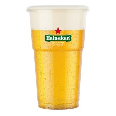 Heineken Plastic PP Glas Bierbekers 20cl Pak 1200 stuks