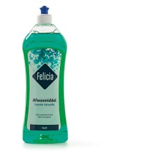 Afwasmiddel groen 2 Flessen 1 Liter Felicia