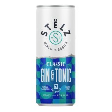 Stelz Gin Tonic 25cl Blikjes Tray 12 Stuks