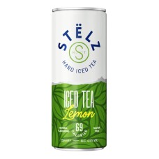 Stelz Ice Tea Lemon Hard Seltzer 25cl Blikjes Tray 12 Stuks