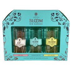 Bloom Gin 5cl Mini Mixverpakking 3 Stuks
