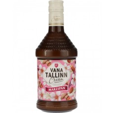 Vana Tallinn Cream Marzipan Likeur 50cl met Glas