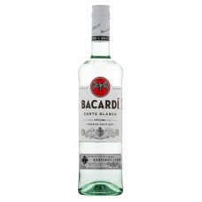 Bacardi Carta Blanca 1 Liter Rum