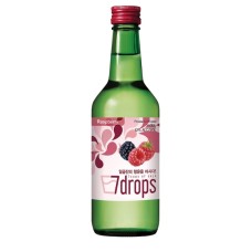 7 Drops Soju Raspberry Fles 360ml (Korea)