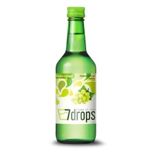 7 Drops Soju Greengrape Fles 360ml (Korea)