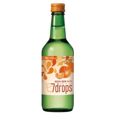 7 Drops Soju Mandarin Fles 360ml (Korea)