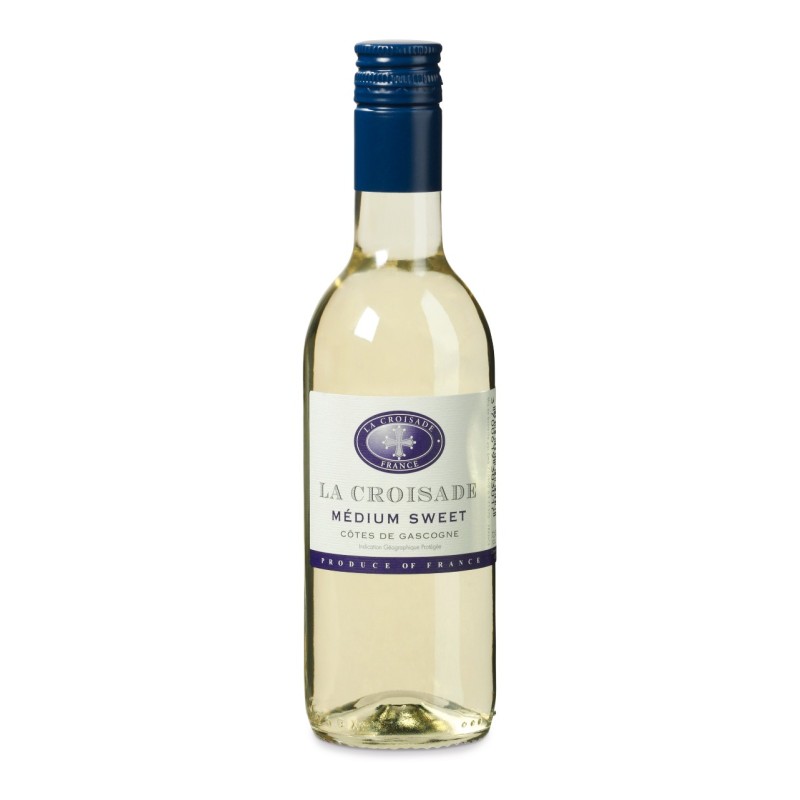 La Croisade Zoete Kleine Mini Flesjes witte wijn 25cl Prijs 1,83 | Kopen, Bestellen | Aanbieding Goedkoopodrank.nl
