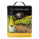 La Croisade Chardonnay Pak Wijn 3 Liter Bag in Box met tap kraantje!