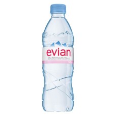 Evian Mineraalwater Flesjes Pet 50cl Tray 24 Stuks