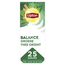 Lipton Groene Orient Thee Zakjes 1,3 Gram Doos 25 Stuks