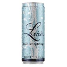 Lavish Absinthe Blue Raspberry Blikjes 25cl Tray 24 Stuks