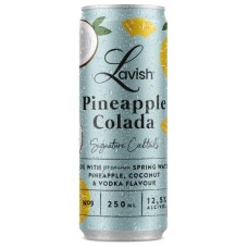 Lavish Pineapple Colada Blikjes 25cl Tray 24 Stuks