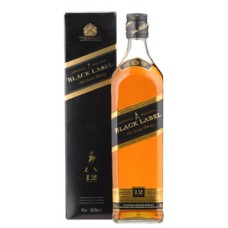 Johnnie Walker Black Label Whisky 70cl + Geschenkverpakking