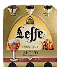 Leffe-Blond-Bier-Krat