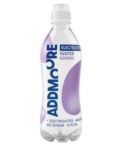 Addmoore Electrolyte Water Berries 50cl PET Flesjes Tray 12 Stuks