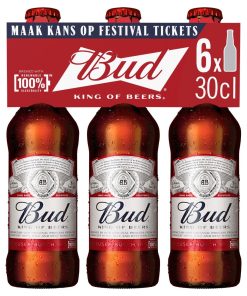 Budweiser flesjes krat 24x30cl