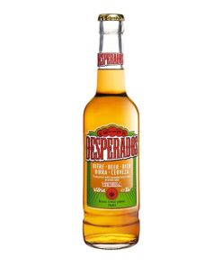 Desperados flesjes in een krat