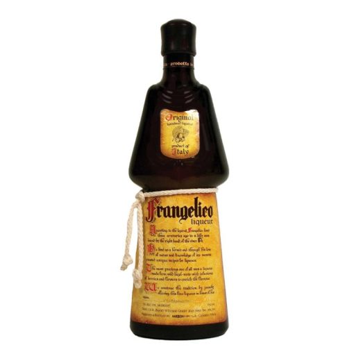 Frangelico Likeur 70cl goedkoop kopen? Heerlijke Italiaanse hazelnootlikeur met rijke, zoete smaak van hazelnoten, cacao en vanille. Ideaal voor cocktails of puur